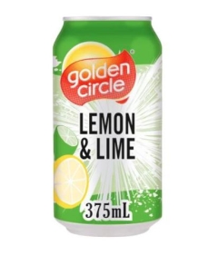 GOLDEN CIRCLE SOFT DRINK LEMON & LIME  24x375ML